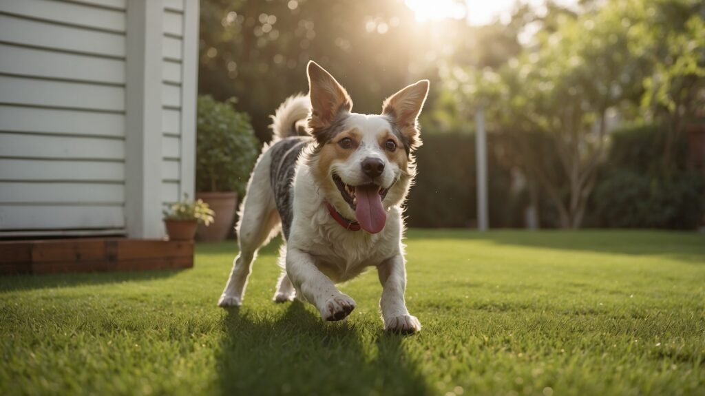 Turf N Surf Lawn and Pool LLC • Mowing and Pool Cleaning • 9 Secrets to a Lawn That'll Make Neighbors Green with Envy happy dog